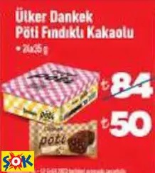 ÜLKER DANKEK PÖTİ FINDIKLI KAKAOLU